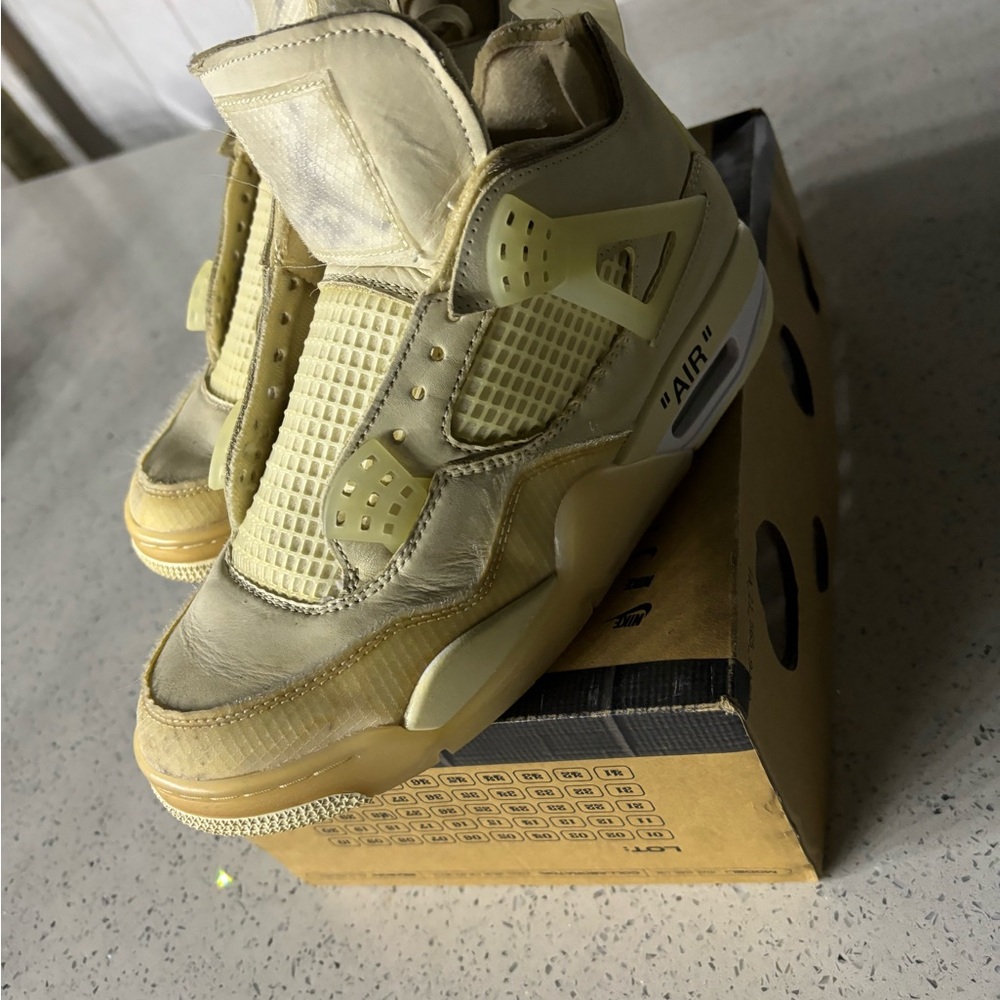 Kids Cream Sneakers